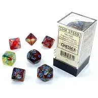 Chessex: Poly Dice Set - Nebula 7Pc (Dark Blue) 1