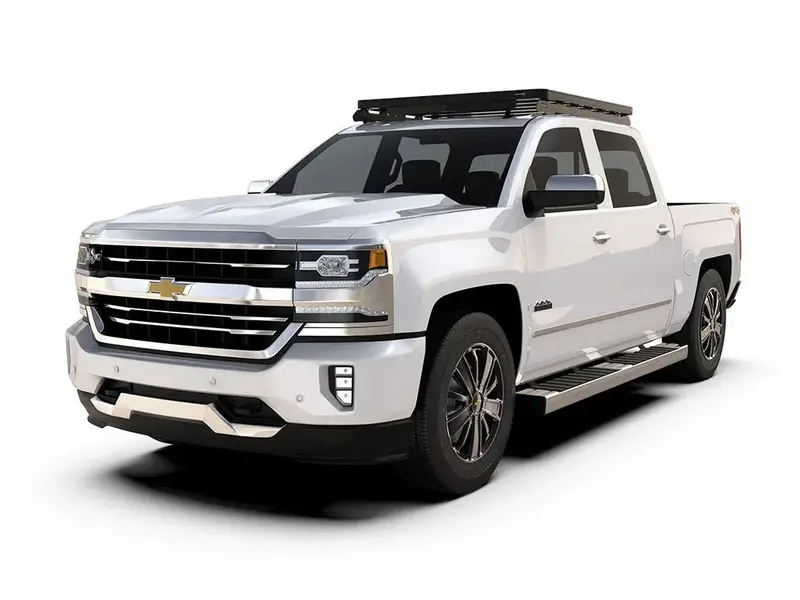 Chevrolet Silverado/Gmc Sierra 1500/2500/3500 Crew Cab (2014-2018) Slimline Ii Roof Rack Kit / Low Profile 1