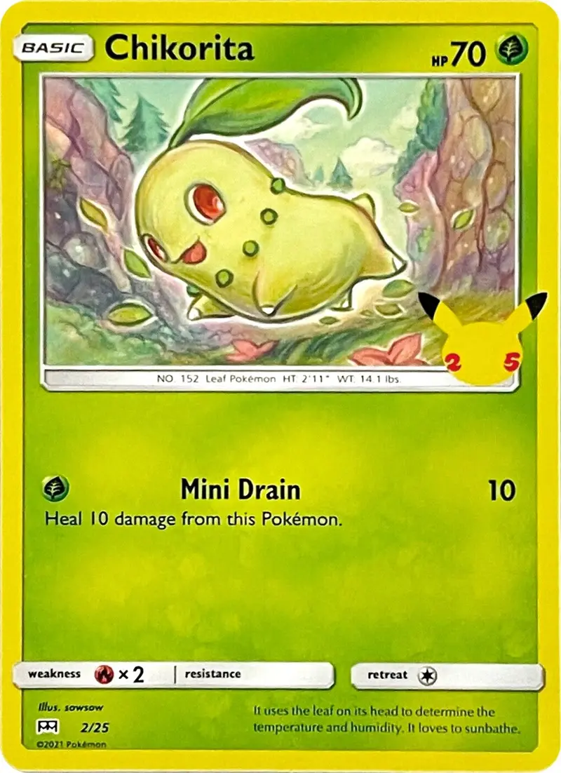 Chikorita (002/025) (Mcd21) 1