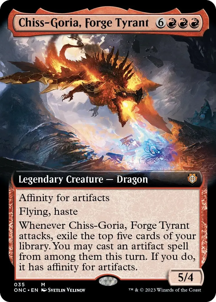Chiss-Goria, Forge Tyrant (Extended Art) (35) (Onc) 1