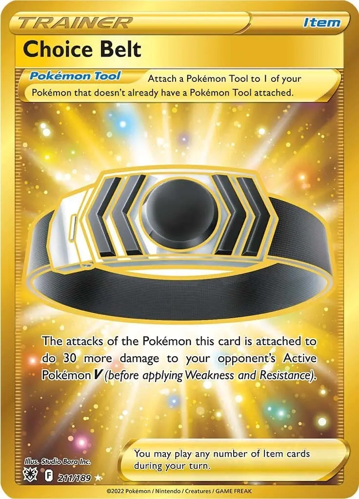 Choice Belt (Secret) (211/189) (Swsh10) 1