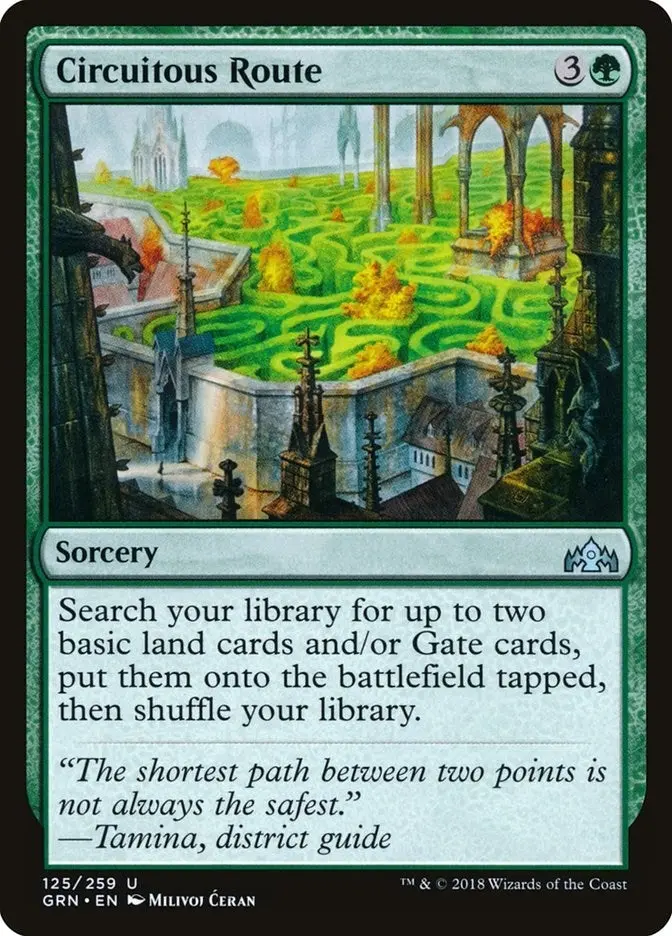 Circuitous Route (125) (Grn) 1