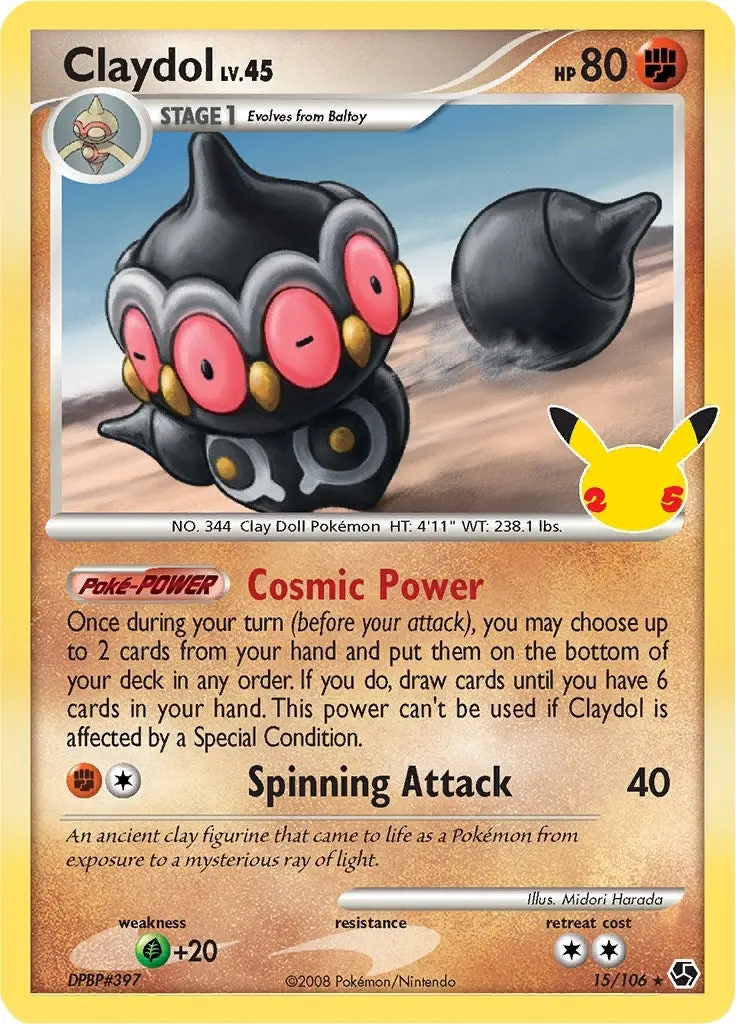 Claydol (15/106) (Ccc) 1
