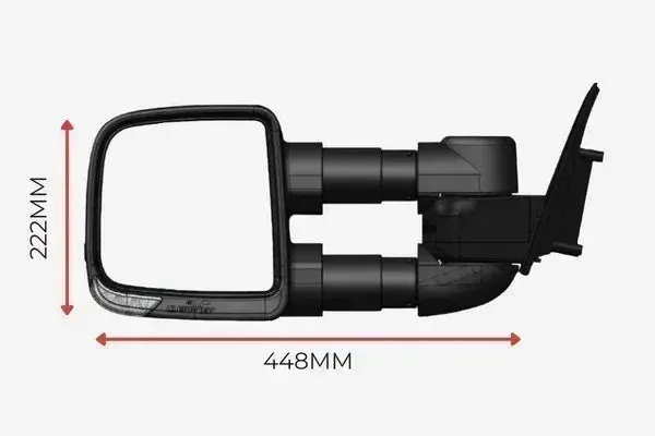 Clearview Compact Towing Mirror For Lexus Lx570 Sept 2015-2021 4