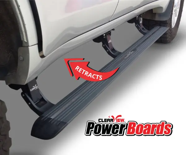 Clearview Electric Side Step Power Boards – Isuzu Mu-X (2015 To 2019) 1