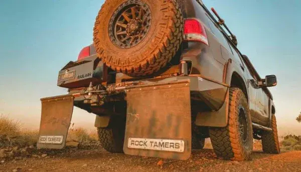 Clearview Rock Tamers 2" Hub Mudflap System 1
