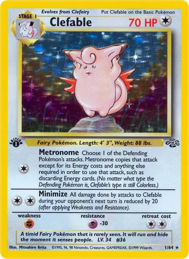 Clefable (1) (01/64) (Ju) 1