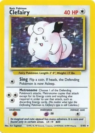 Clefairy (005/102) (Bs) 1