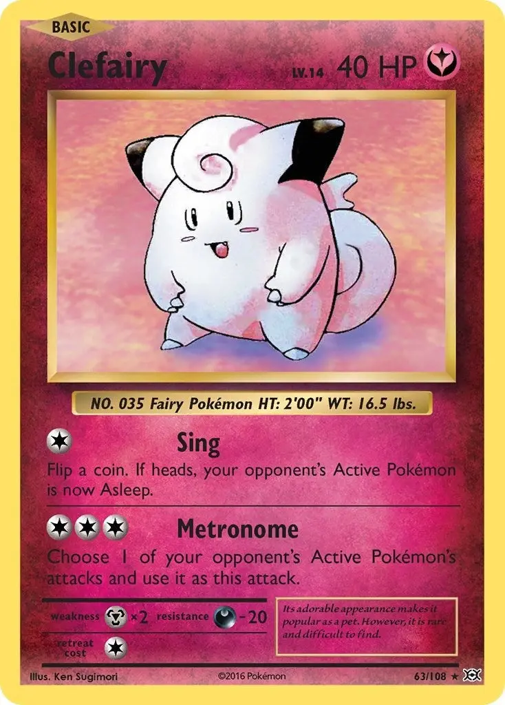 Clefairy (63/108) (Evo) 1