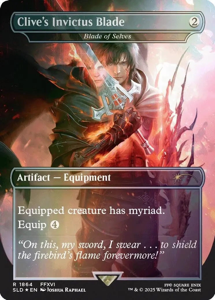 Clive's Invictus Blade - Blade Of Selves (Rainbow Foil) (1864) (Sld) 1