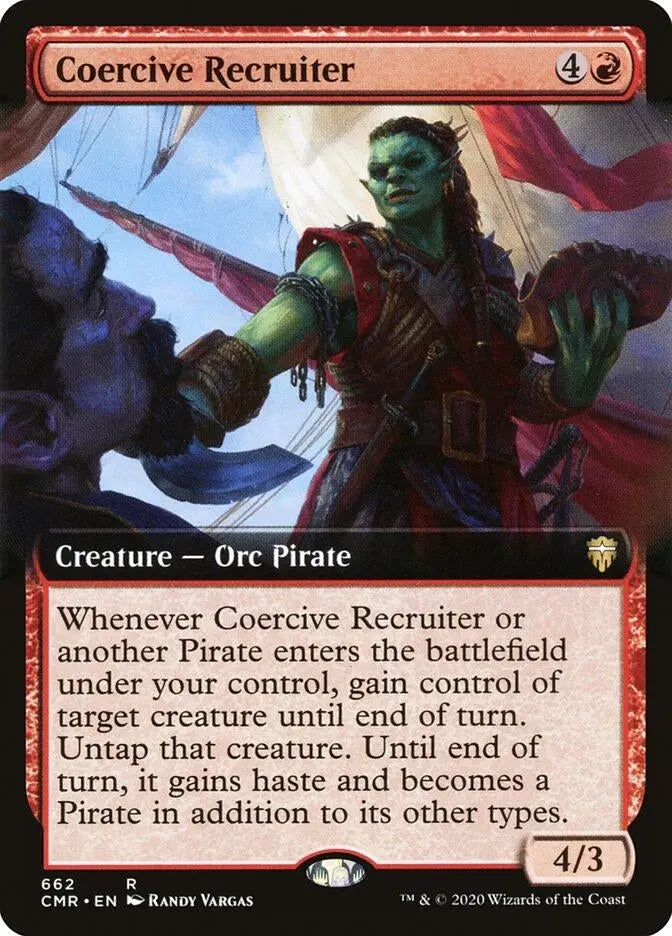 Coercive Recruiter (Extended Art) (662) (Cmr) 1