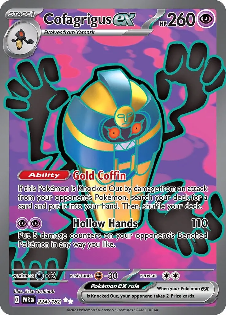 Cofagrigus Ex (224/182) (Par) 1