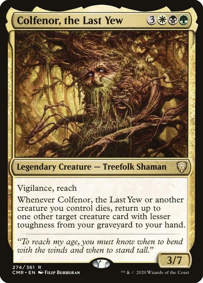 Colfenor, The Last Yew (274) (Cmr) 1
