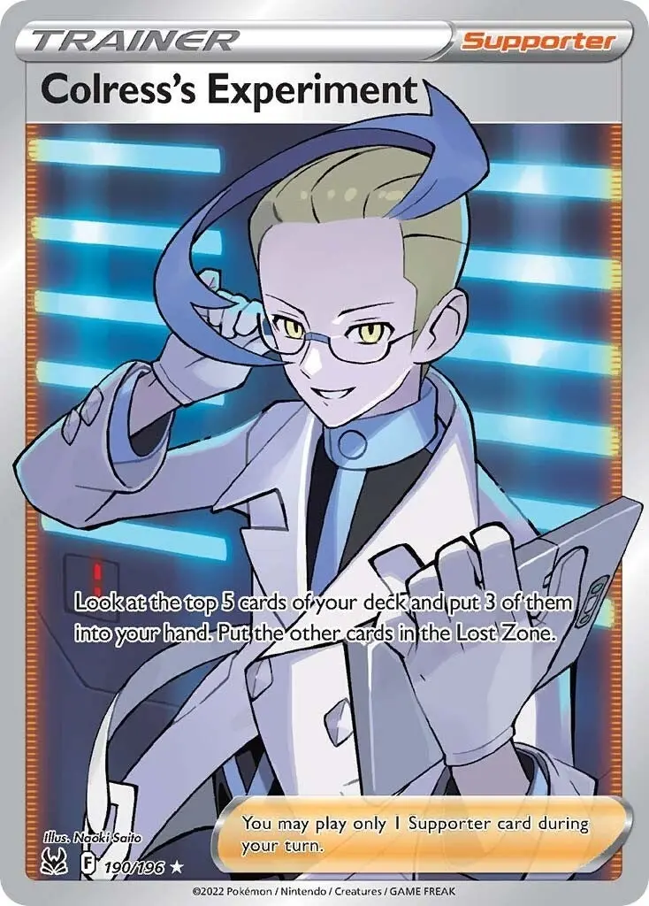Colress's Experiment (Full Art) (190/196) (Swsh11) 1