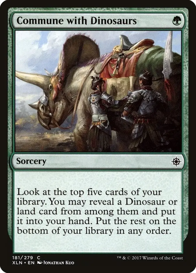 Commune With Dinosaurs (181) (Xln) 1