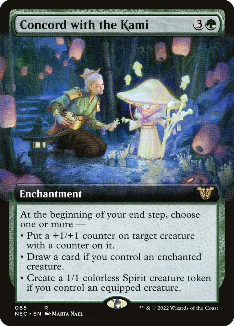 Concord With The Kami (Extended Art) (65) (Nec) 1