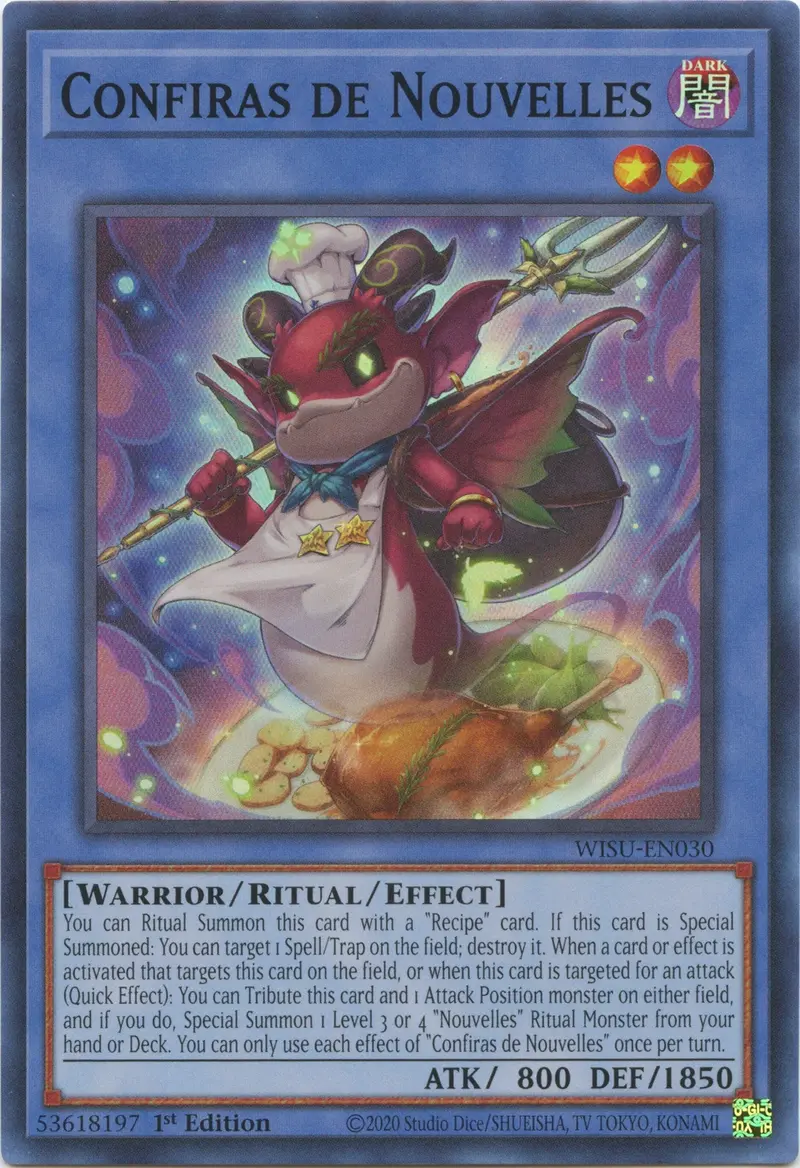 Confiras De Nouvelles [Wisu-En030] Super Rare 1