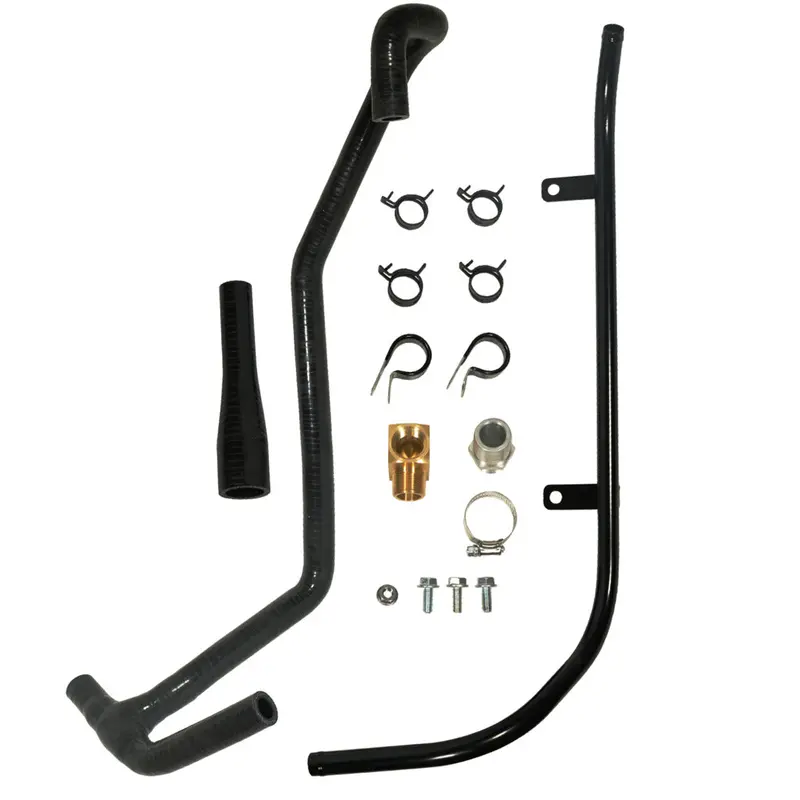 Coolant Tube Relocation Kit, Howler Turbo - Dodge Automatic 2003-2005 5.9L 2