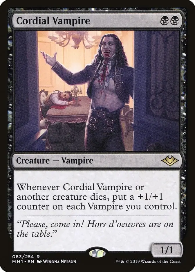 Cordial Vampire (83) (Mh1) 1