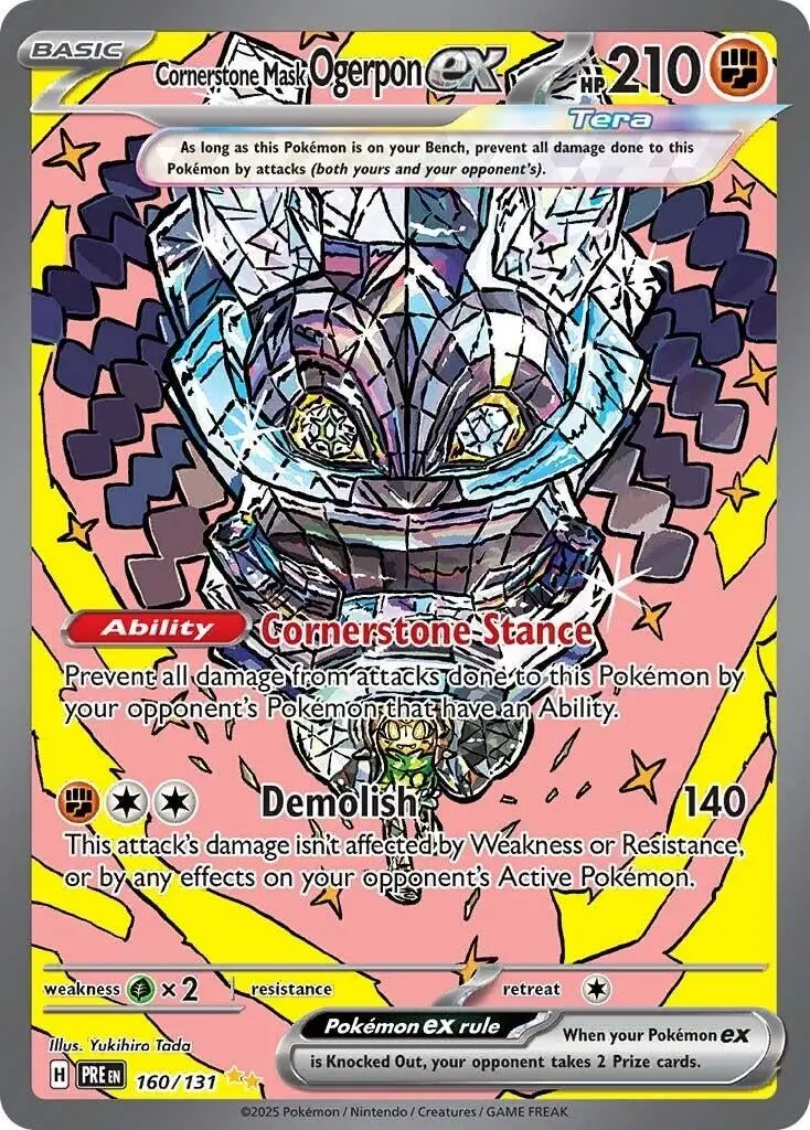 Cornerstone Mask Ogerpon Ex (160/131) (Pre) 1