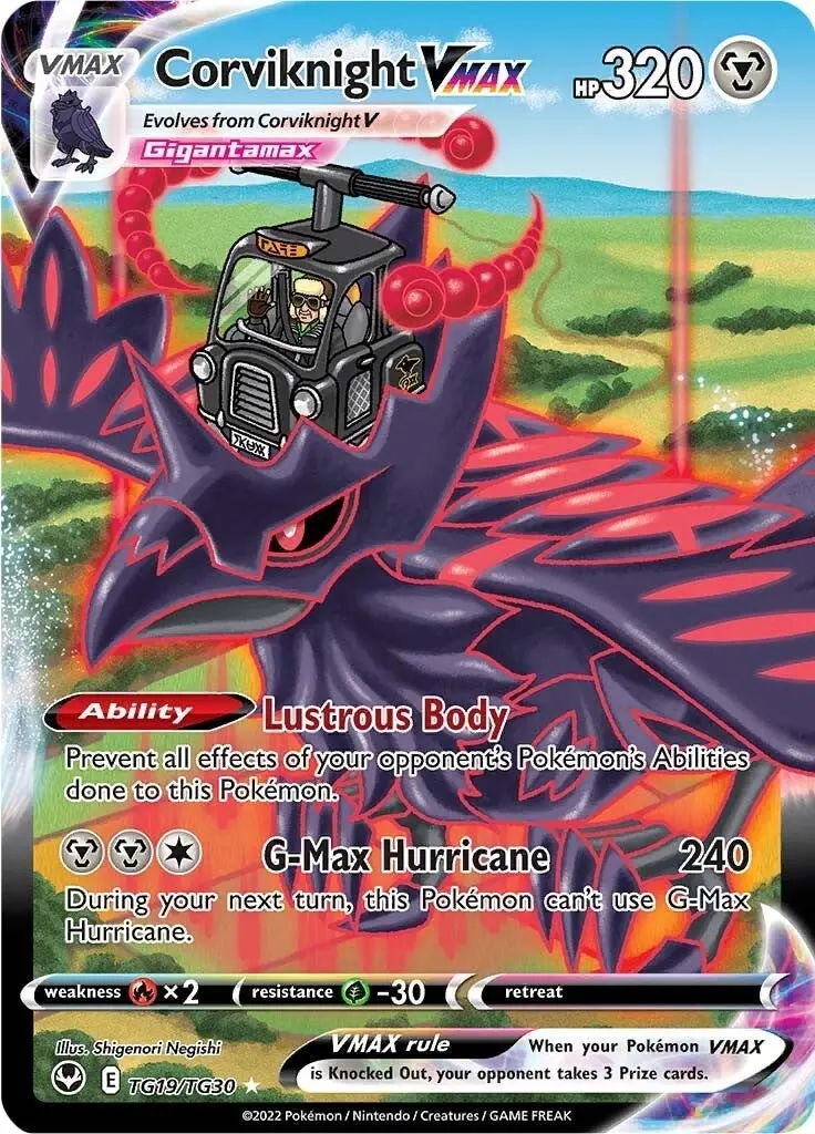 Corviknight Vmax (Tg19/Tg30) (Swsh12: Tg) 1