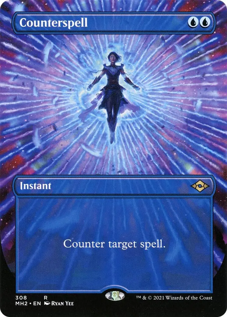 Counterspell (Borderless) (308) (Mh2) 1