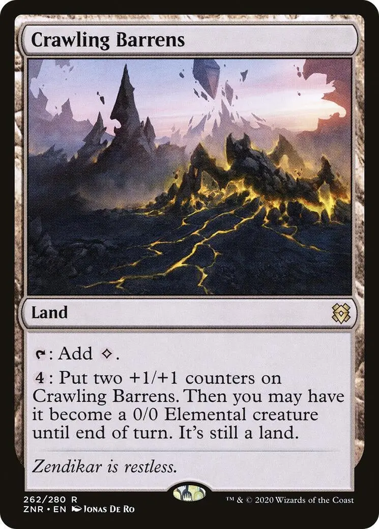 Crawling Barrens (262) (Znr) 1