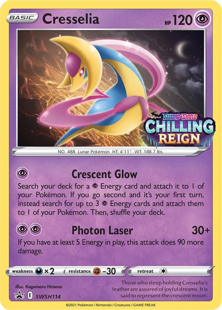 Cresselia - Swsh114 (Prerelease) (Swsh114) (Swsd) 1