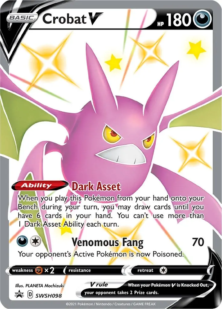 Crobat V - Swsh098 (Swsh098) (Swsd) 1