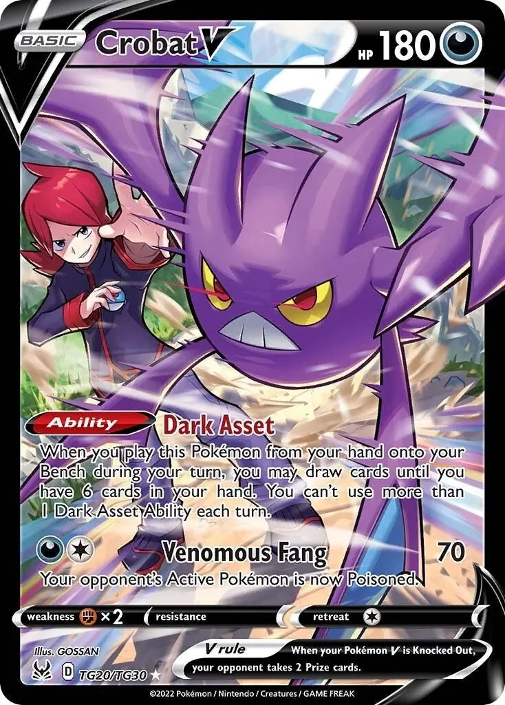 Crobat V (Tg20/Tg30) (Swsh11: Tg) 1