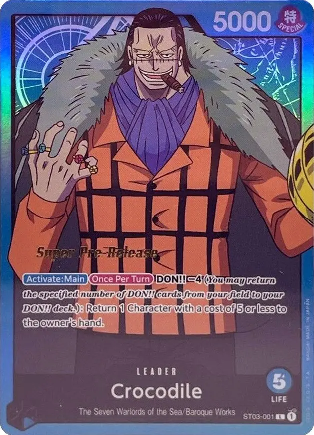 Crocodile (001) (St03-001) (St-03 Pre) 1