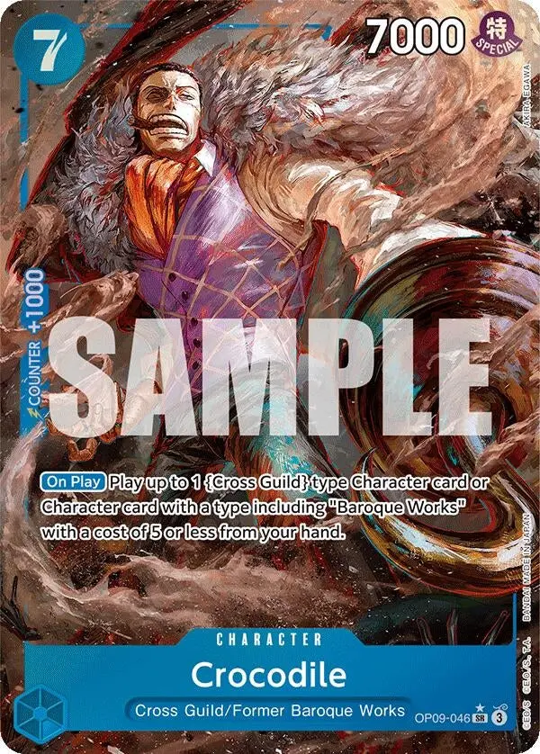 Crocodile (046) (Parallel) (Op09-046) (Op09) 1