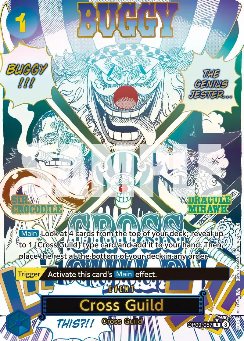 Cross Guild (Alternate Art) (Op09-057) (Prb-02) 1