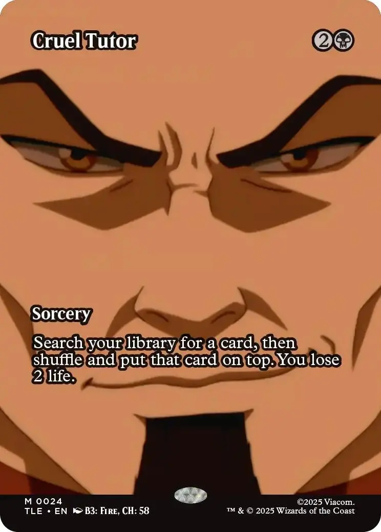 Cruel Tutor (Borderless) (24) (Tle) 1
