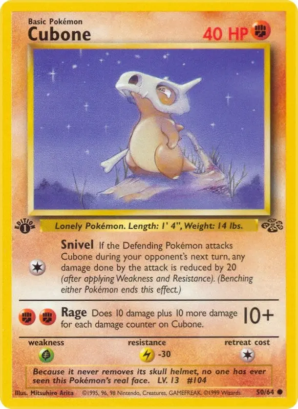 Cubone (50/64) (Ju) 1