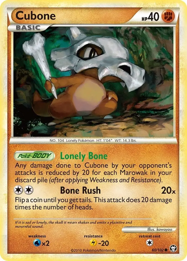 Cubone (60/102) (Tm) 1