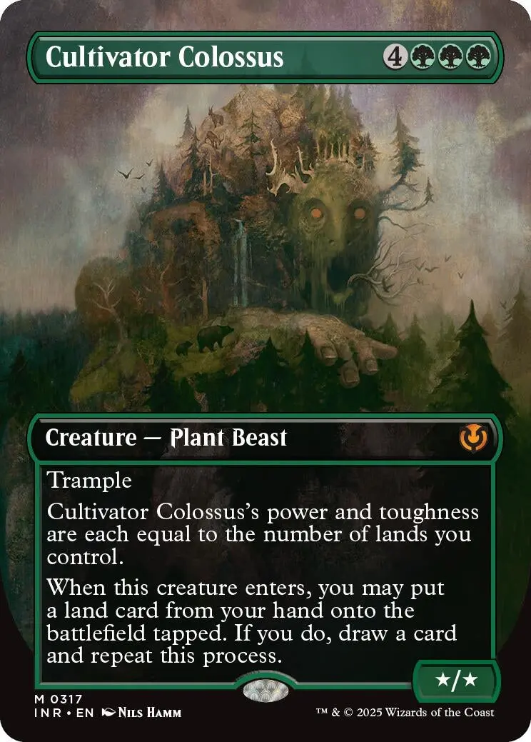 Cultivator Colossus (Borderless) (317) (Inr) 1