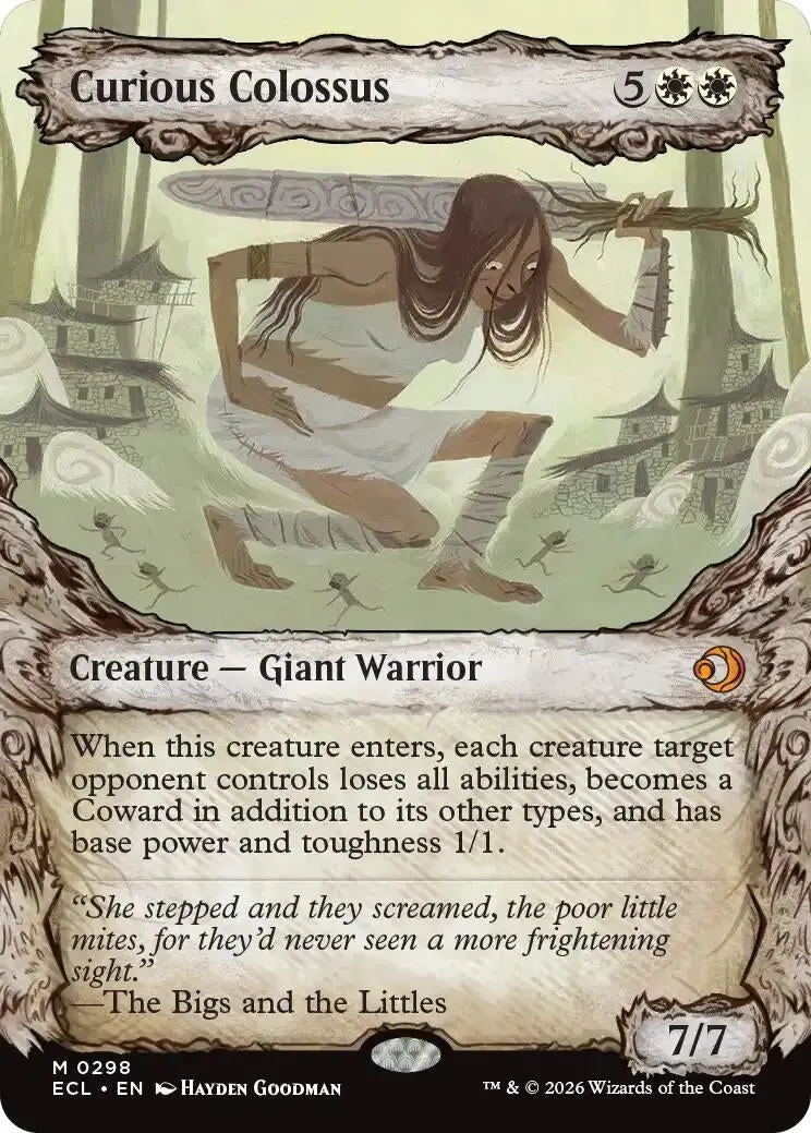 Curious Colossus (Showcase) (298) (Ecl) 1