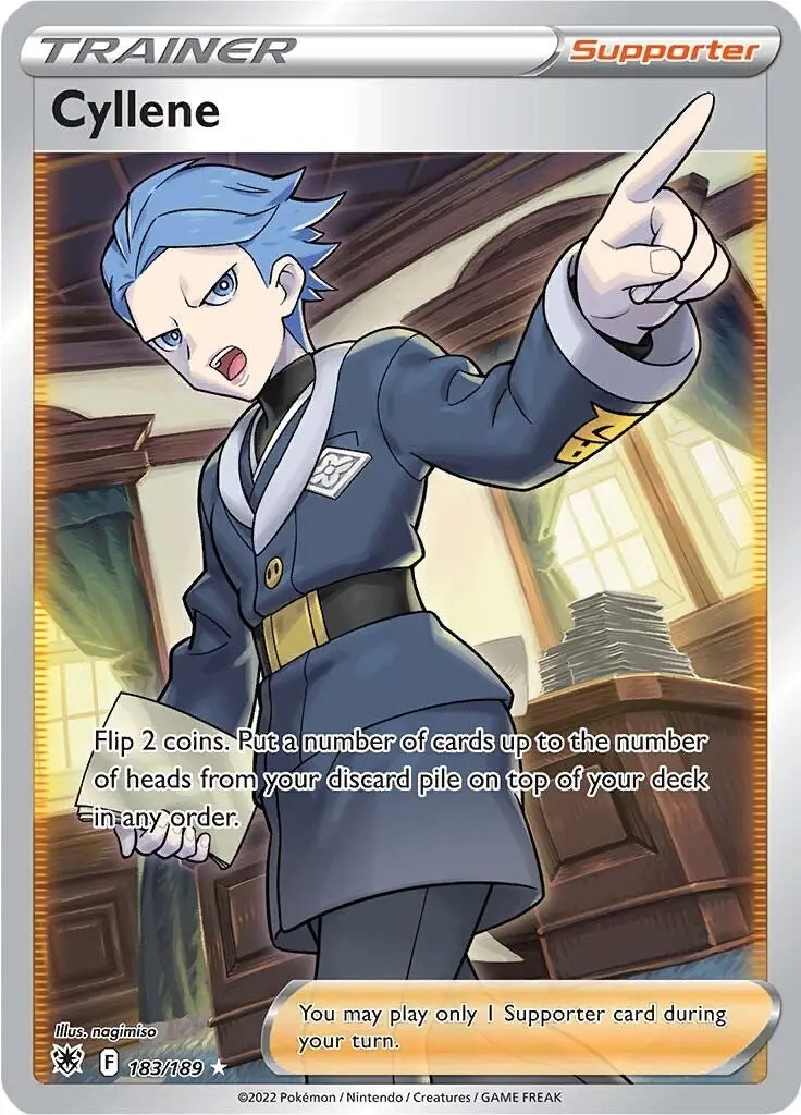 Cyllene (Full Art) (183/189) (Swsh10) 1
