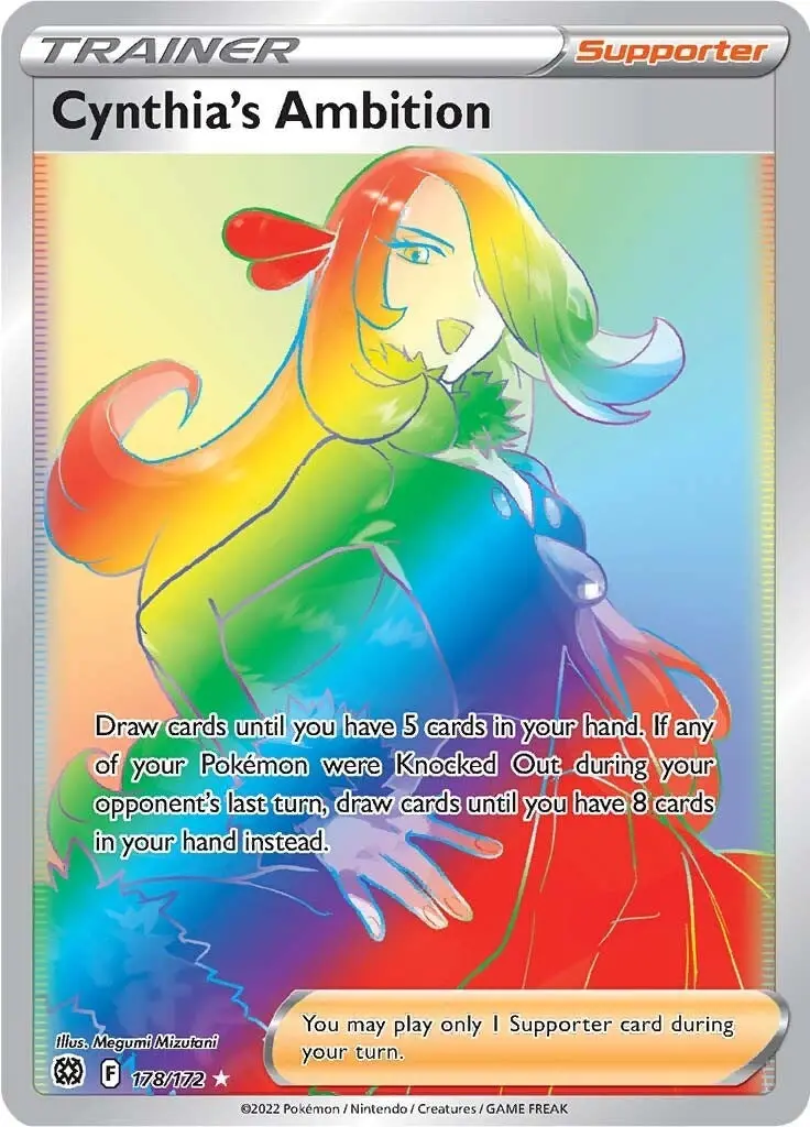 Cynthia's Ambition (Secret) (178/172) (Swsh09) 1