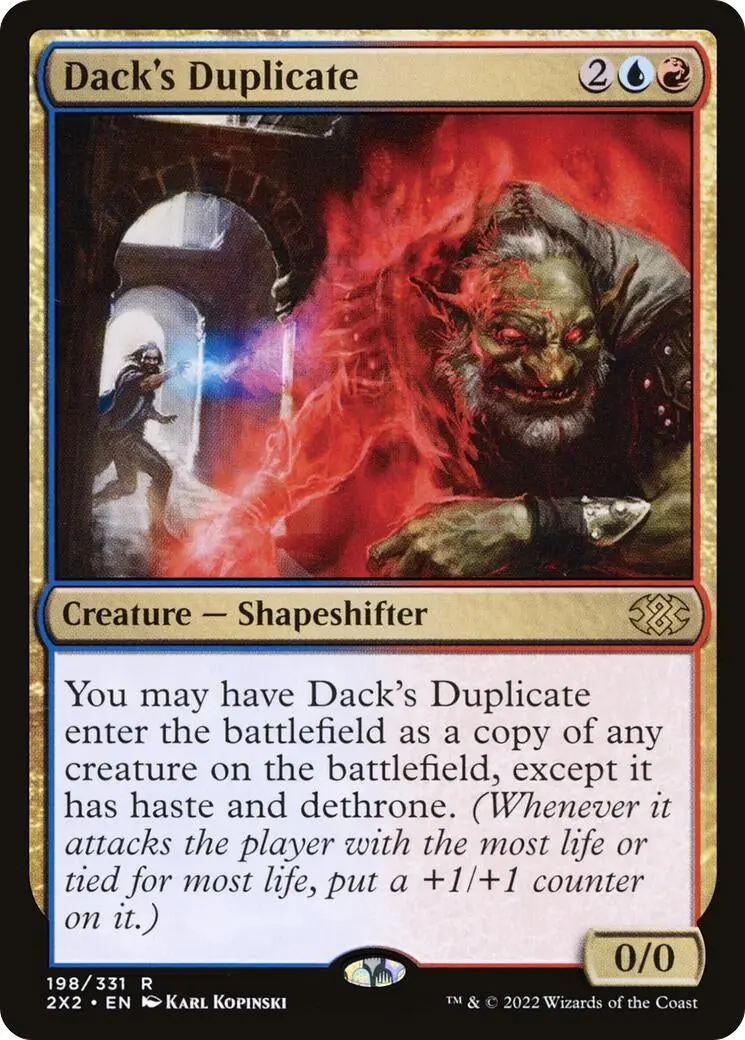 Dack's Duplicate (198) (2X2) 1