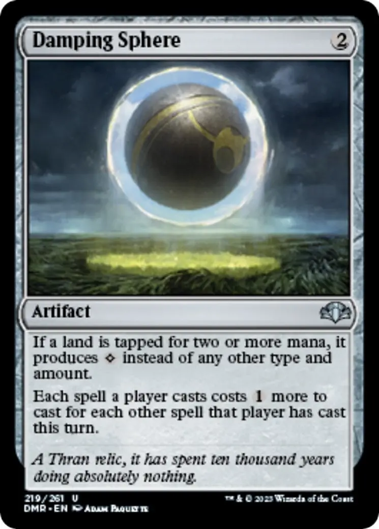 Damping Sphere (219) (Dmr) 1