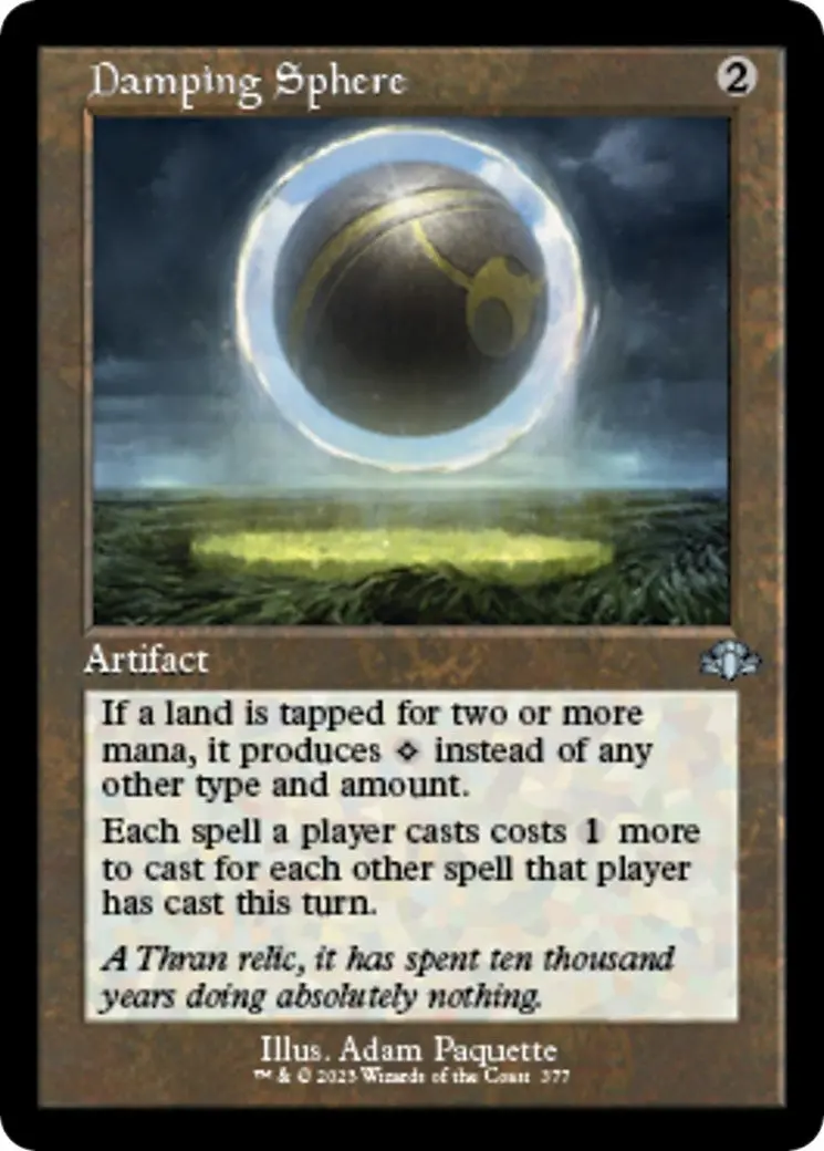 Damping Sphere (Retro Frame) (377) (Dmr) 1