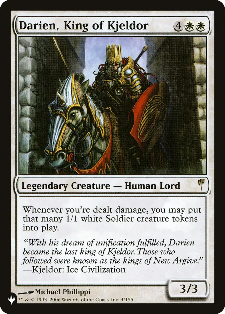 Darien, King Of Kjeldor [The List] 1