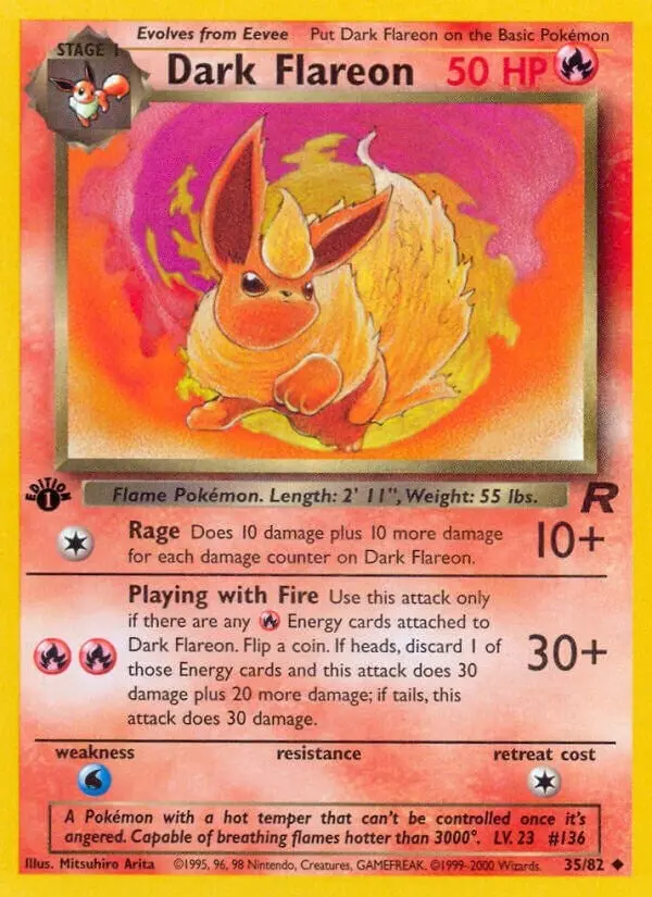 Dark Flareon (35/82) (Tr) 1