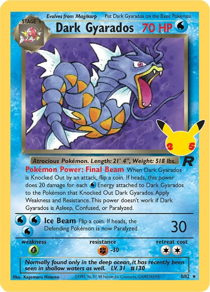 Dark Gyarados (8/82) (Ccc) 1