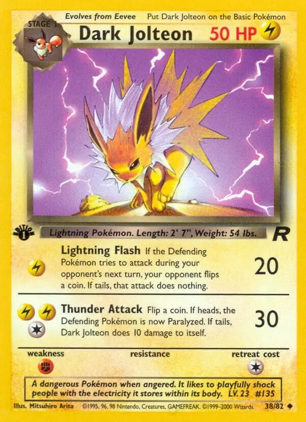 Dark Jolteon (38/82) (Tr) 1