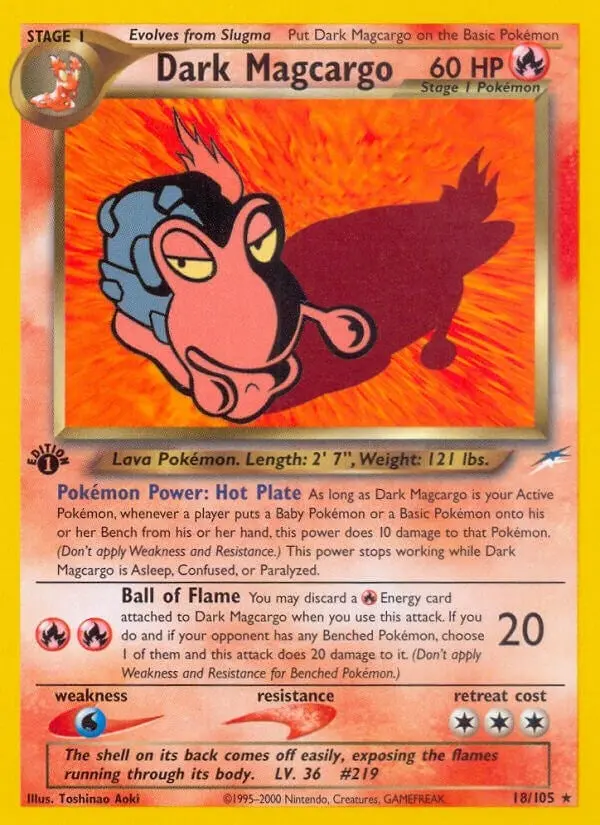 Dark Magcargo (018/105) (N4) 1