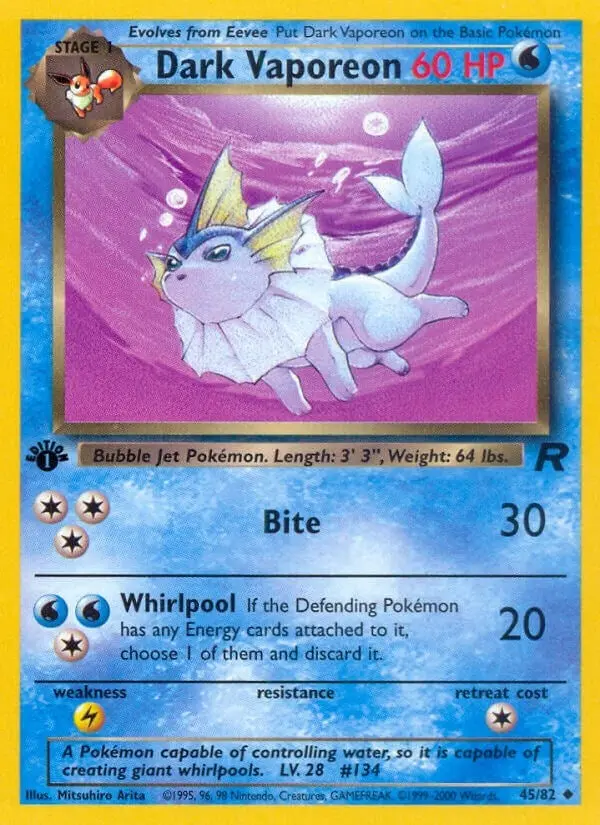 Dark Vaporeon (45/82) (Tr) 1