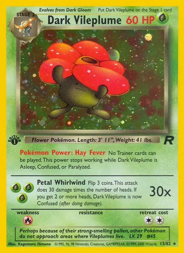 Dark Vileplume (13) (13/82) (Tr) 1